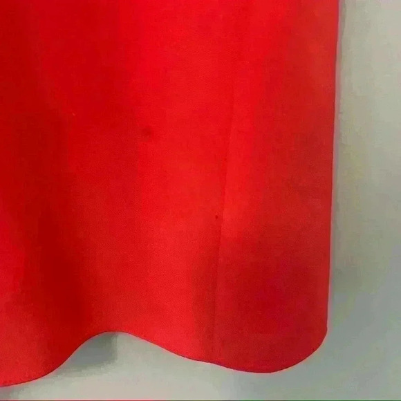 Lilly Pulitzer Silk Coral Sleeveless Blouse with Decorative Neck Size S Small - Picture 5 of 10